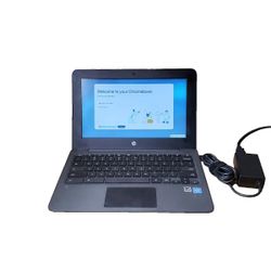 HP Chromebook 11a-nb0013dx Celeron N3350 1.1GHz 4GB Ram 32GB eMMC Chrome OS 