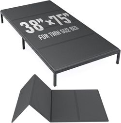 Bunkie Board Twin Size (38x75''), 10mm Bed Boards for Under Mattress, Breathable, Noise Minimizing, Moisture Resistant Bunkieboards, Heavy Duty Bed Su