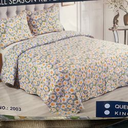 Sobrecamas Hermosas Muy Fácil De Lavar 