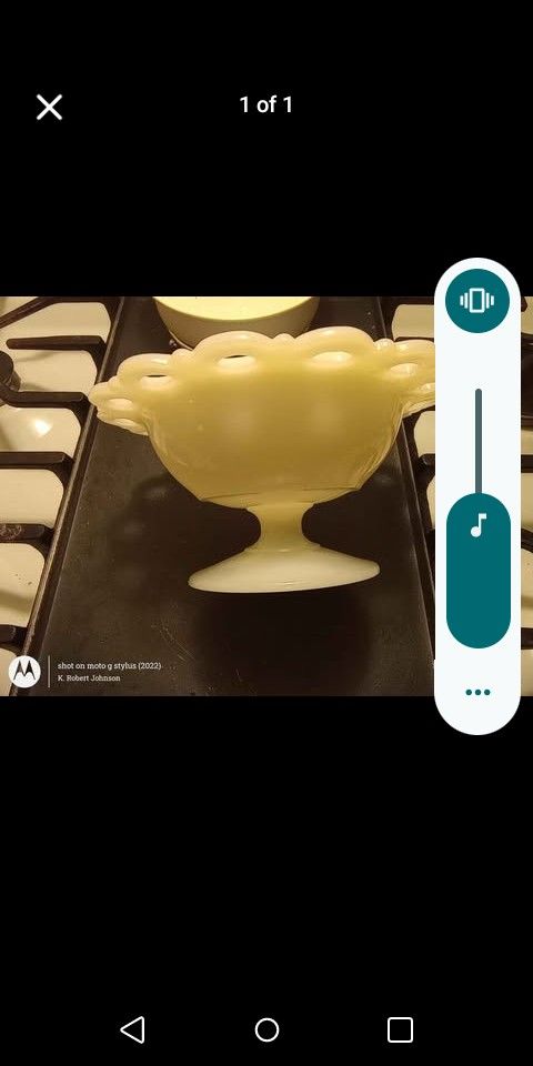 1835 Anchor Hocking milk glass