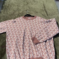 Mens Brown Dior Vandythepink Sweater Size Oversized