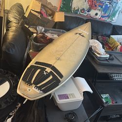 Rusty surfboard