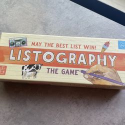 Board Game - Listography