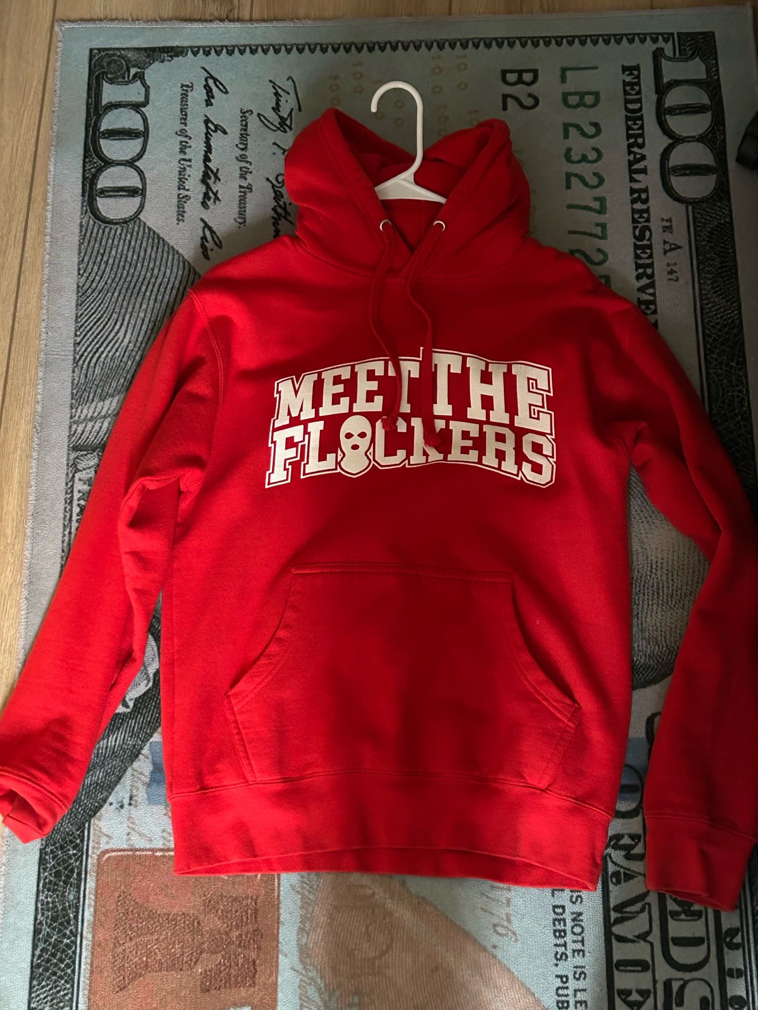 Meet The Flockers Red Hoodie