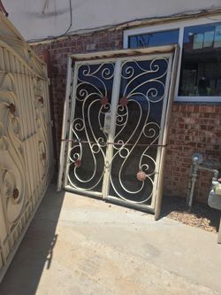 Iron doors, 2 sets, 6x5. Set for 750, one for 500. OBO