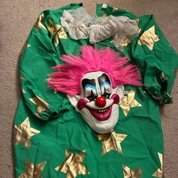 Clown Halloween Costume with Mask