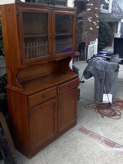China Hutch Price Lowered To 145.00