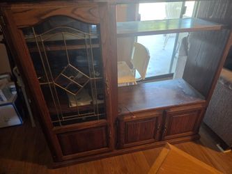 Vintage media cabinet