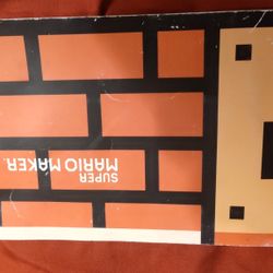 Super Mario Maker Booklet Manual 