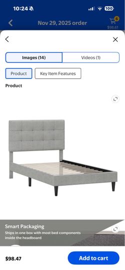 2 twin size beds