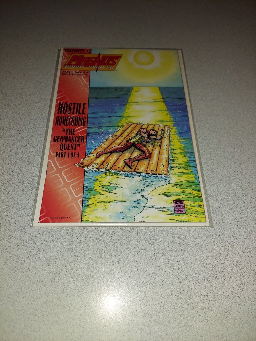 1995 MAGNUS ROBOT FIGHTER #43 COMIC BAGGED AND BOARDED