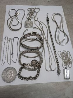 Lot 925 sterling silver jewelry resell
