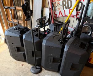 ION PA Speakers Lot of 4