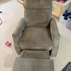 Emerald Home Swivel Glider Recliners – $125 each or $200 for both