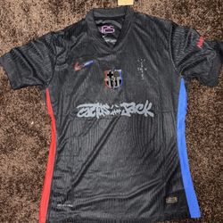 Travis Scott X Barcelona Away Player Jersey