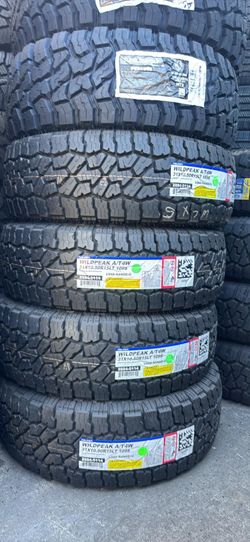 31x10.50R15LT Set Of 4 Falken Wildpeak A/T4w New Tires 