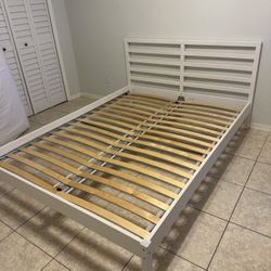 IKEA TARVA Queen Bed Frame – Solid Wood – Great Condition – $140 OBO
