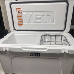 OBO Yeti Tundra 75 Hard Cooler White