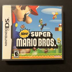 Nintendo DS New Super Mario Bros game