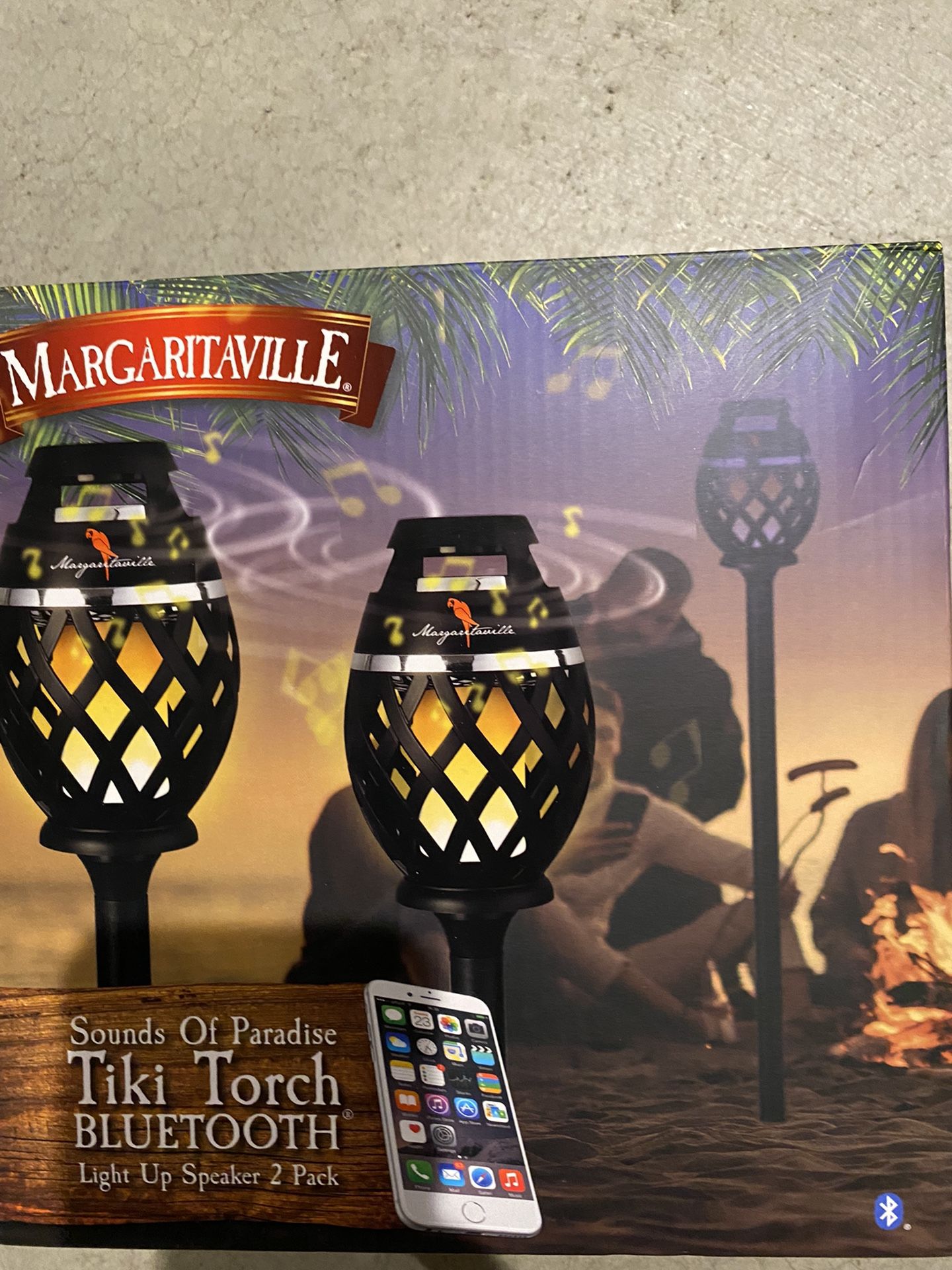 Margaritaville Tiki Torch Speaker