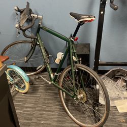 Green Cannondale Bike. For Someone 6ft Or Taller. 