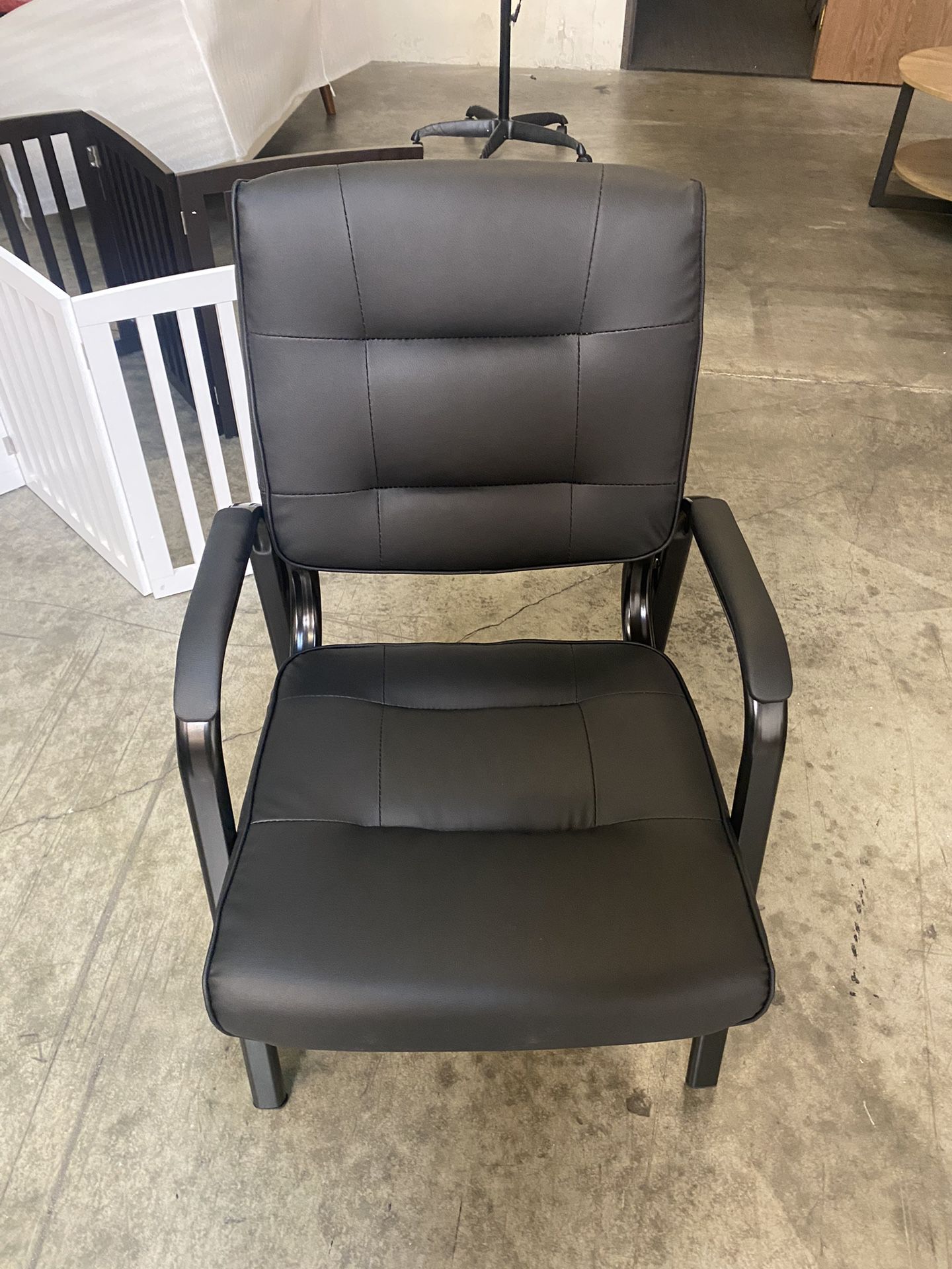New Black PU Leather Office Office Chairs