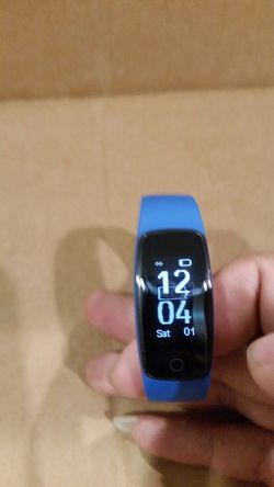 Bluetooth fitness tracker with HR,blood pressure.
