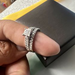 Engagement And Wedding Ring Set- Natural Diamond