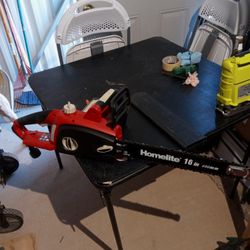 Homelite Chain Saw Electric