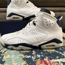 Size 13 - Nike Air Jordan 6 Retro “Midnight Navy” 2022