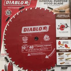 Skil Saw Blade 10-1/4”  Warm Drive