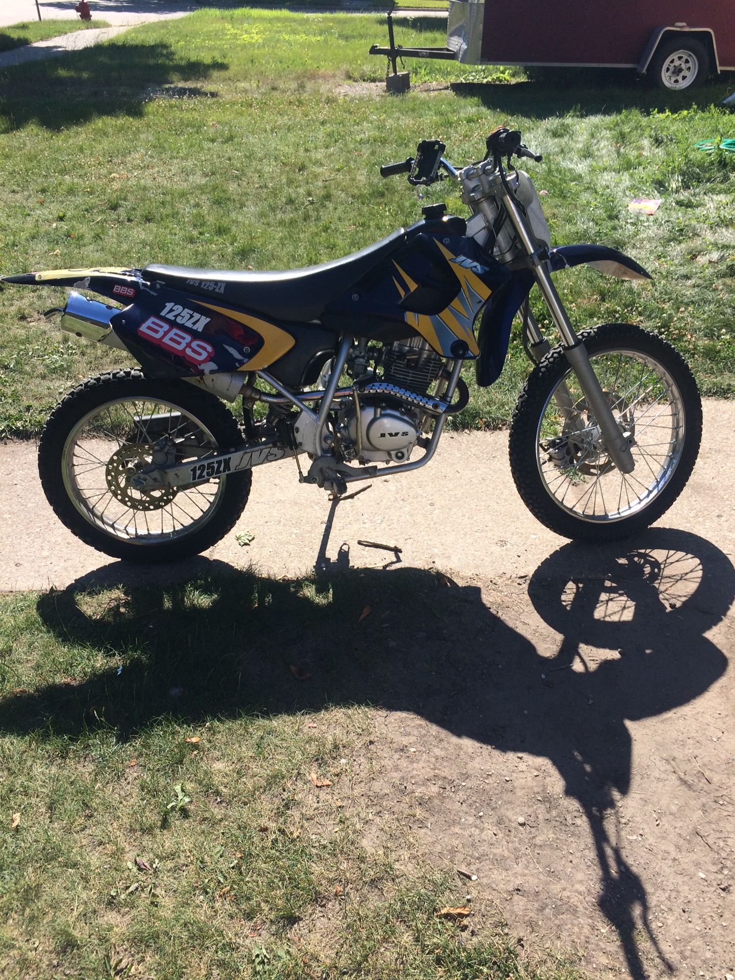 Jvs 125zx dirtbike