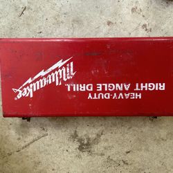 Milwaukee Right Angle Drill