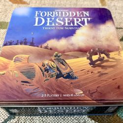 Forbidden Desert Thirst For Survival Game By Gamewright NEW Complete Open Box
