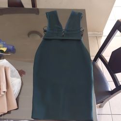 Green DRESS SIZE S/M