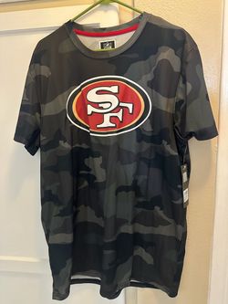 NFL San Francisco 49ers Camo T-Shirt Mens Xlrg