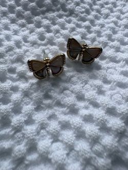 Butterfly earrings