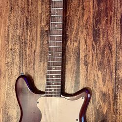 EPIPHONE OLYMPIC  CHERRY WILSHIRE CORNET, VINTAGE, ORIGINAL ELECTRIC GUITAR 