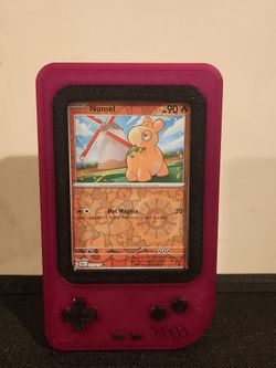 3D Printed Raw Card Holder Pokemon