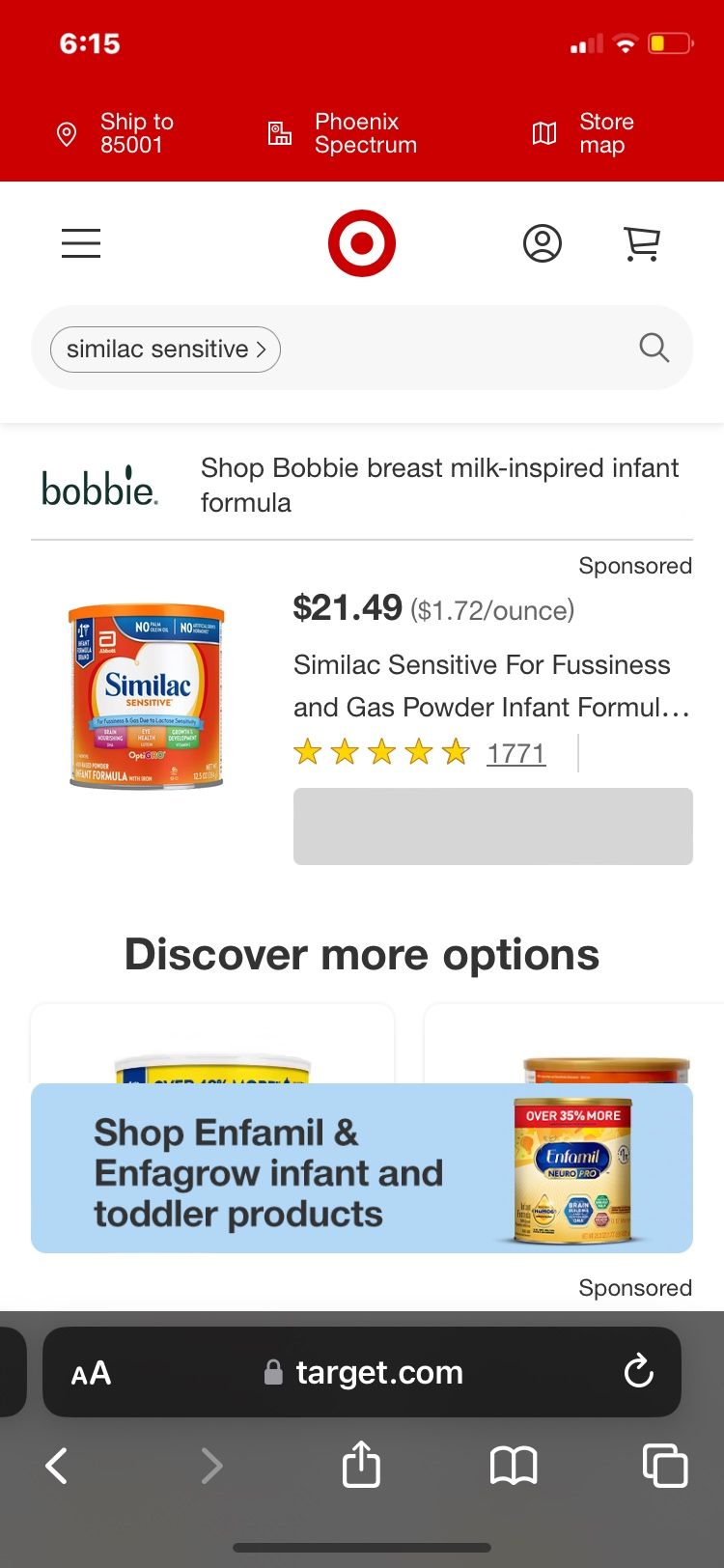 Similac Sensitive