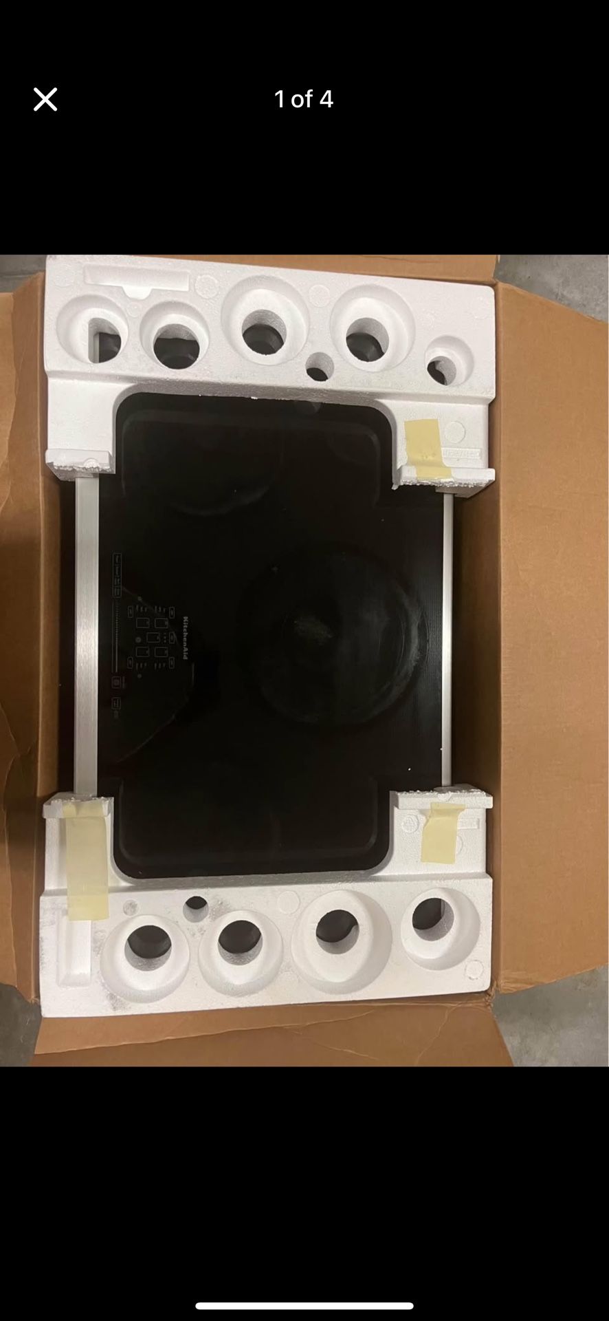 Kitchen Aid Hardwired Cooktop
