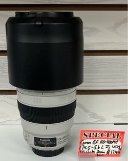 Canon EF 100-400mm F/ 4.5-5.6 L IS USM Telephoto Zoom Lens