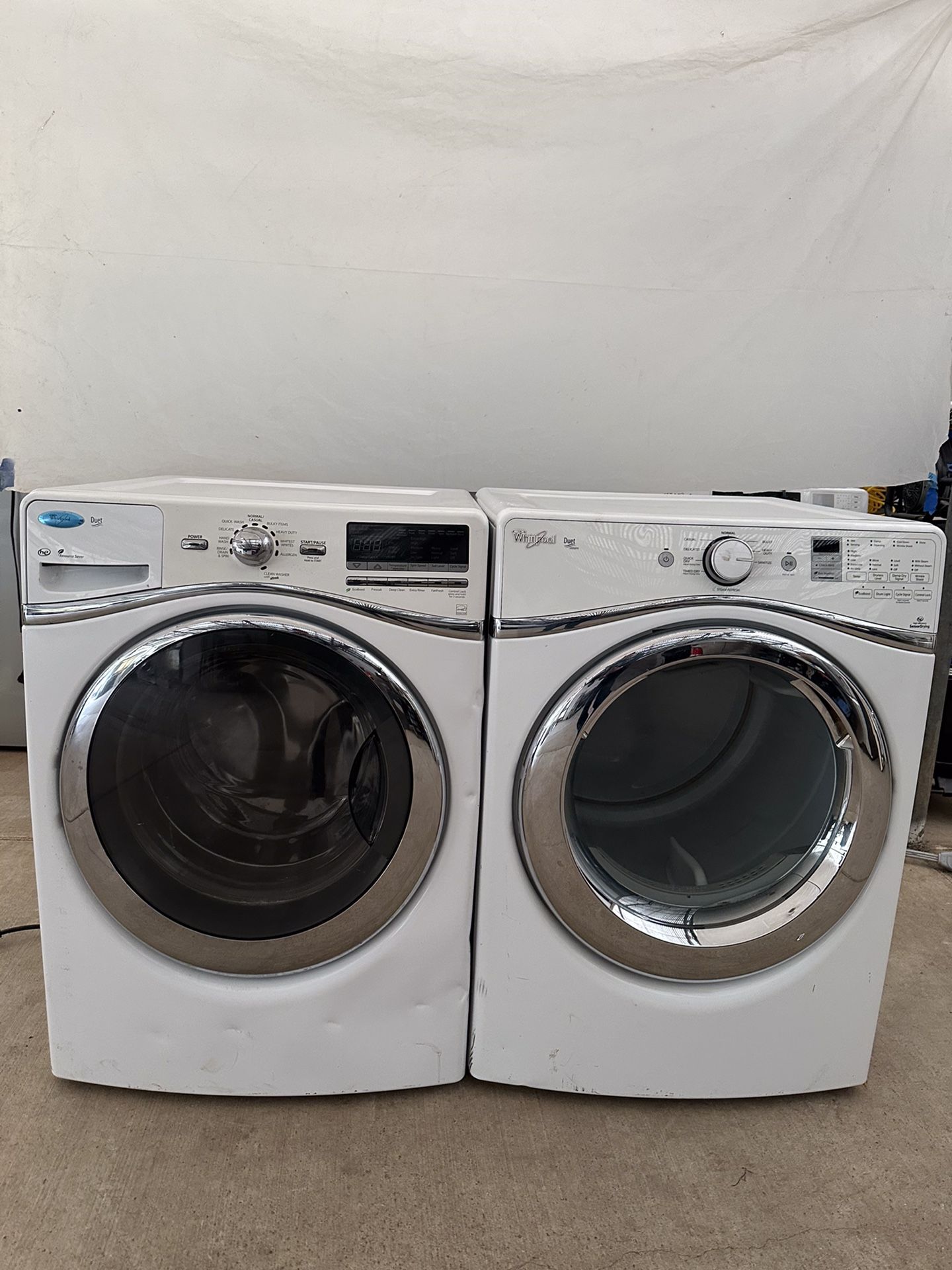 Whirlpool Washer And Electric Dryer