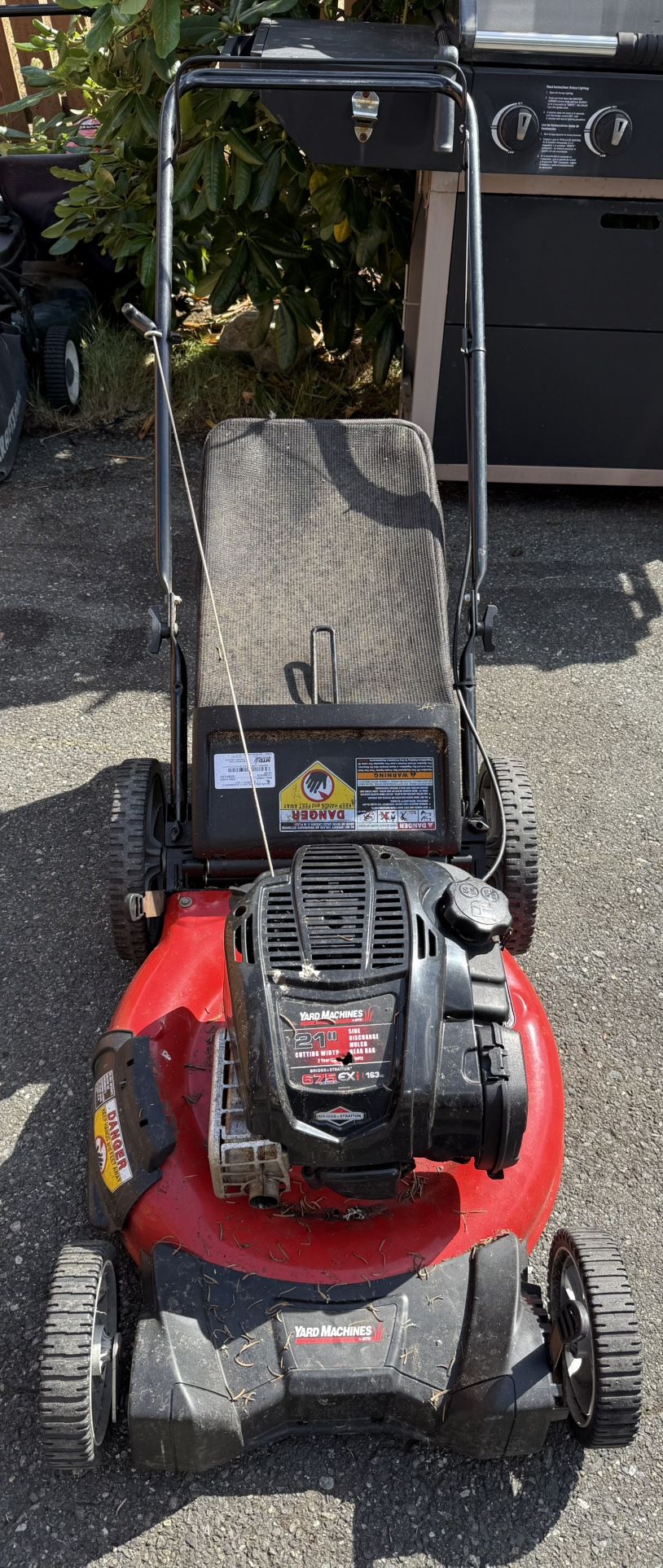 Yard Machines 21” Lawn Mower