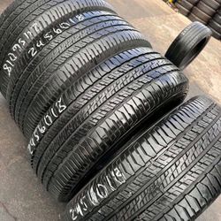 245/60r18 Goodyear Tires Cón 80% De Vida Las 4 