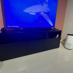 Ikea TV Stand Glass top