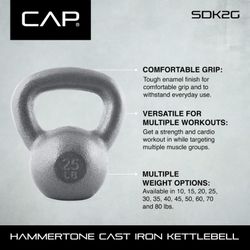 Cast iron kettlebells