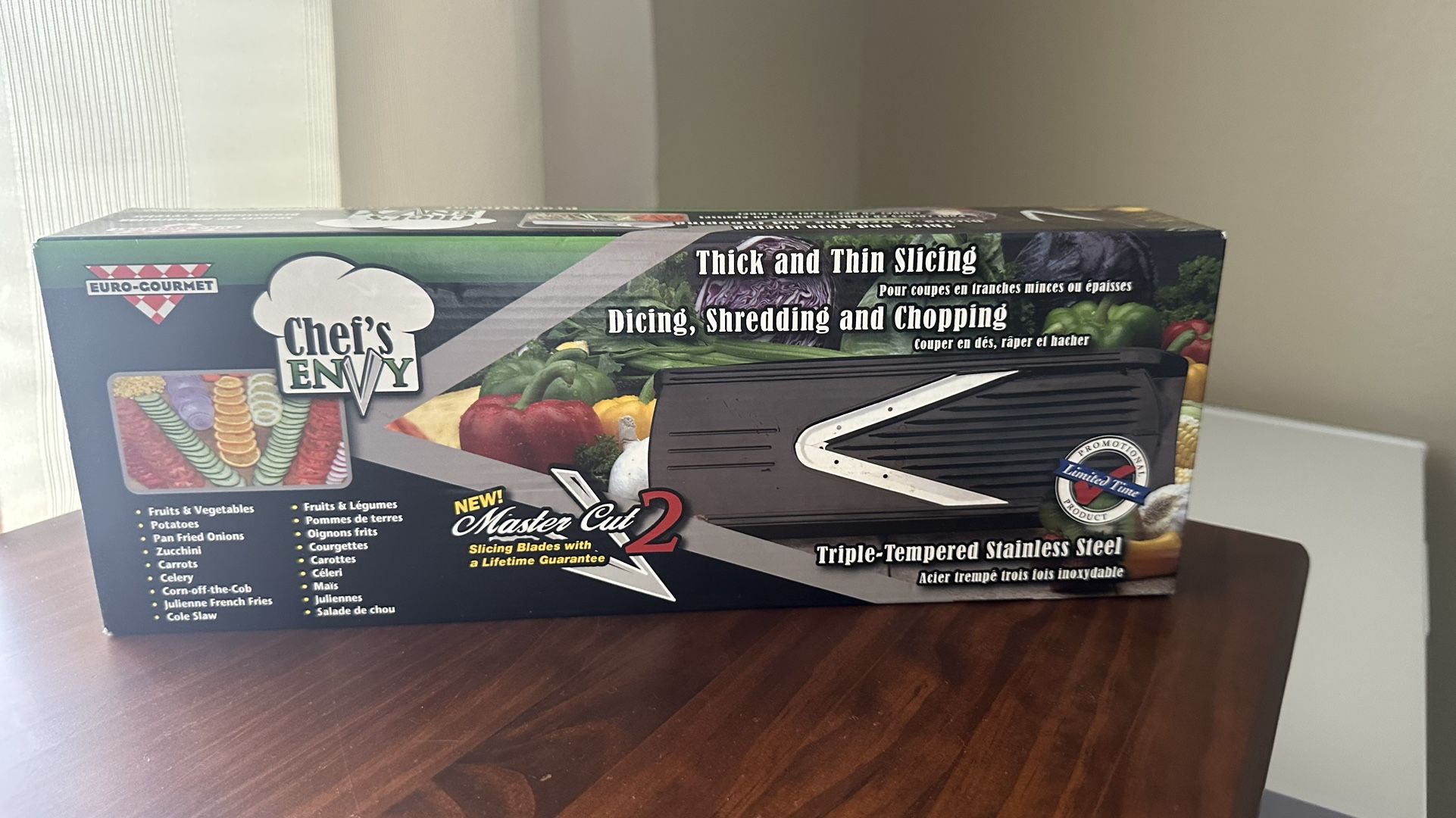 NEW Chef"s Envy Master Cut 2 - Slicing blades