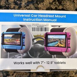 Tablet Headrest Mount- 2 Pack 