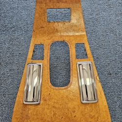 Jaguar XJS 1(contact info removed) Shifter Surround Center Console Wood finish